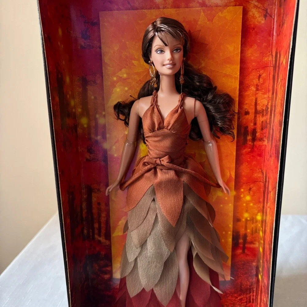 Mattel Barbie I Dream of Autumn Gold Label Dream Seasons Doll J3948 NRFB